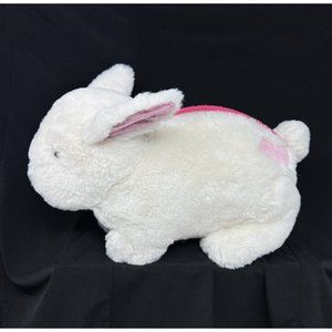 Joules Rosie Girls Plush Rabbit Purse‎ w/ Cord Handle Stuffed Animal Storage 11"